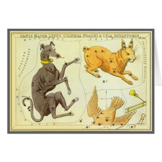 Urania's Spiegel, Antieke Astronomie Hemelkaart (Voorkant Horizontaal)