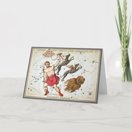 Urania's Spiegel, Antieke Astronomie Hemelkaart Kaart (Voorkant)