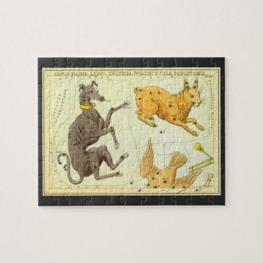 Urania's Spiegel, Antieke Astronomie Hemelkaart Legpuzzel (Horizontaal)