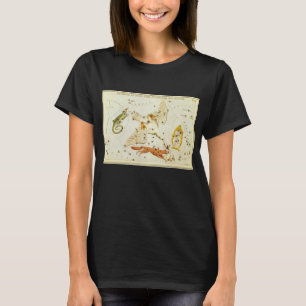 Urania's spiegel, Antieke astronomie hemelkaart T-shirt