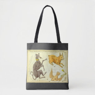 Urania's Spiegel, Antieke Astronomie Hemelkaart Tote Bag
