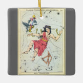 Urania's Spiegel, Antieke astronomische hemelkaart Keramisch Ornament (Voorkant)