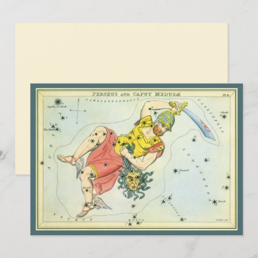 Urania's Spiegel, Hemelkaart uit de oudheid Astron (Voorkant / Achterkant)