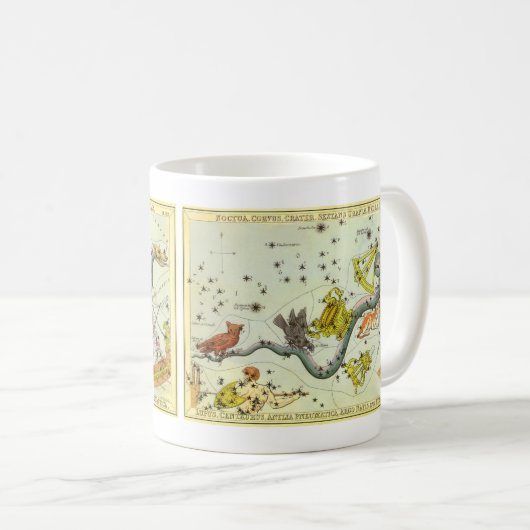 Urania's Spiegel, Oude Hemelkaart Astronomie Koffiemok (Voorkant rechts)