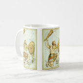 Urania's Spiegel, Oude Hemelkaart Astronomische St Koffiemok (Voorkant links)