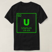 Uranium 92 t-shirt (Design voorkant)
