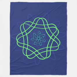 Uranium Gloed Fleece Deken