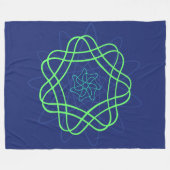 Uranium Glow Fleece Deken (Voorkant (Horizontaal))