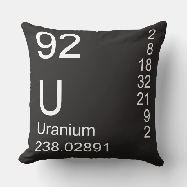 Uranium Kussen (Voorkant)