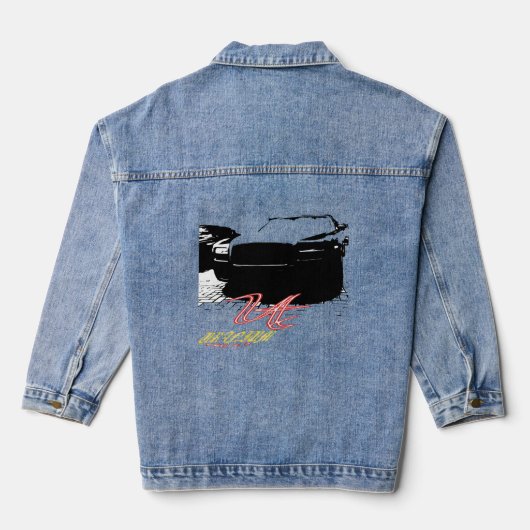 Uranium Rolroyce calar Denim Jacket (Achterkant)