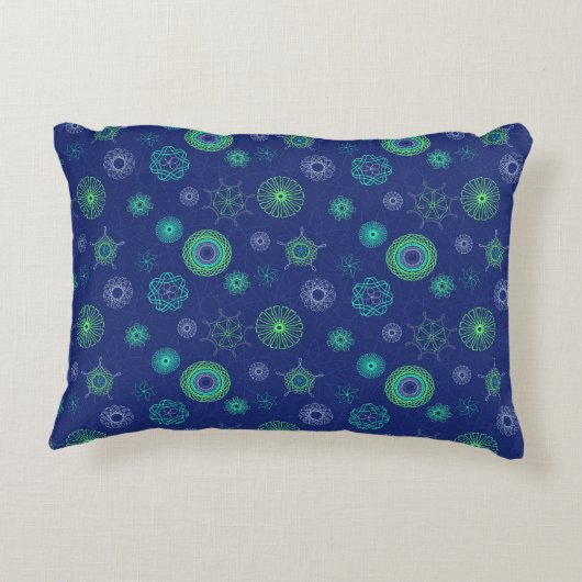 uraniumgloed accent kussen (Achterkant)