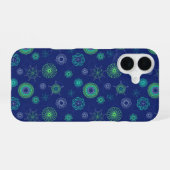 uraniumgloed iPhone 16 hoesje (Achterkant horizontaal)
