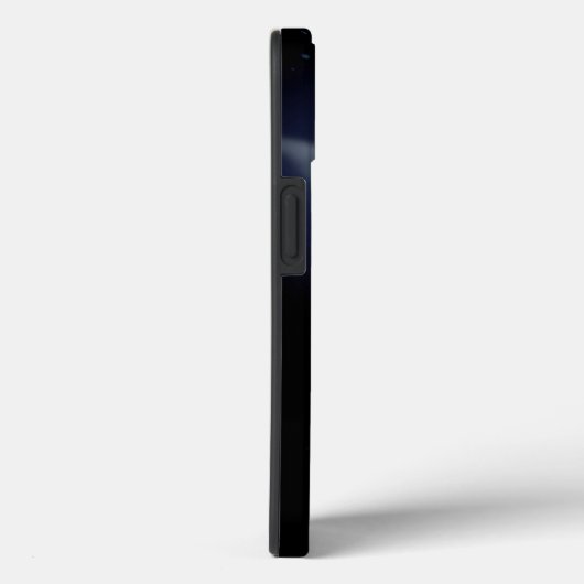 Uranus blauwe planeet 3d heelal ruimteillustratie Case-Mate iPhone case (Achterkant / Rechts)