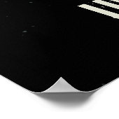 Uranus blauwe planeet 3d heelal ruimteillustratie poster (Hoek)