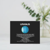 Uranus Briefkaart (Staand voorkant)