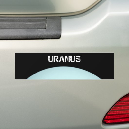 Uranus Bumpersticker (Op auto)