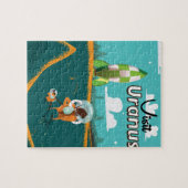 Uranus  cartoon Reisposter Legpuzzel (Horizontaal)