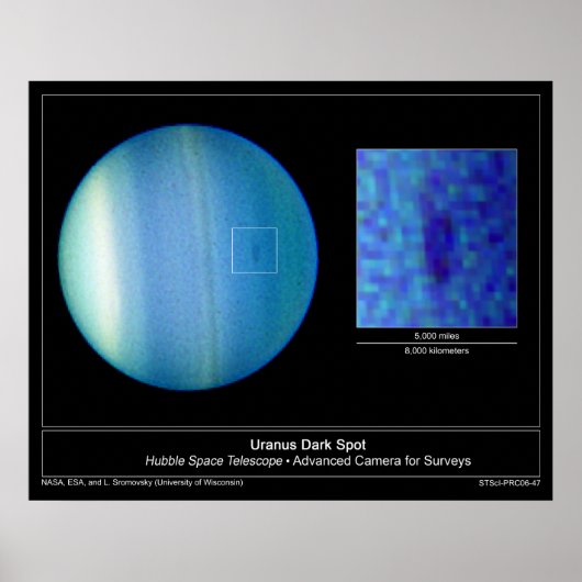 Uranus DarkSpot-2006-47 Poster (Voorkant)