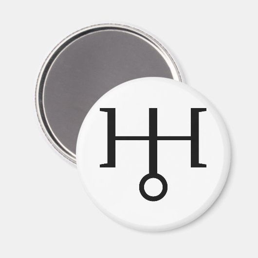 URANUS MAGNEET (Voorkant / Achterkant)