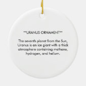 URANUS ORNAMENT (Achterkant)