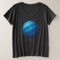 Uranus Planeet Kunstwerk – Kosmische ruimte Illust