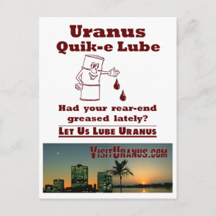 Uranus Quik-e Lube Briefkaart