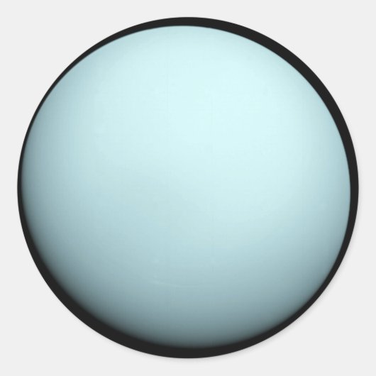 URANUS RONDE STICKER (Voorkant)