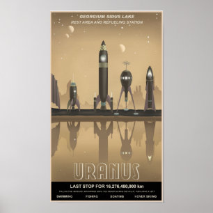 Uranus rustplaats poster