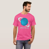 Uranus Shirt zonnestelsel (Voorkant volledig)