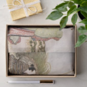 “Urashima Taro” van Edmund Dulac Tissuepapier (Geschenk)