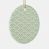 URAYANAGI 140 Seigaiha Waves - Energetic Ver. Keramisch Ornament (Rechts)