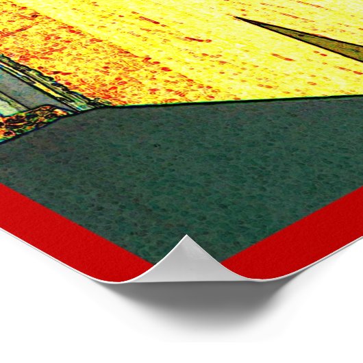 Urban59 ArtWorks Studio Hells Kitchen NYC-Poster Poster (Hoek)