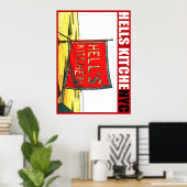 Urban59 ArtWorks Studio Hells Kitchen NYC-Poster Poster (Thuiskantoor)