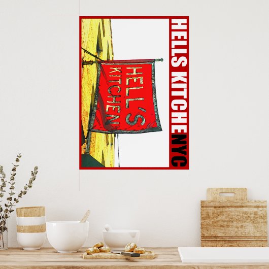 Urban59 ArtWorks Studio Hells Kitchen NYC-Poster Poster (Keuken)