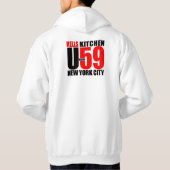 Urban59 Hells Kitchen NYC Logo--sliet Shirt (Achterkant)