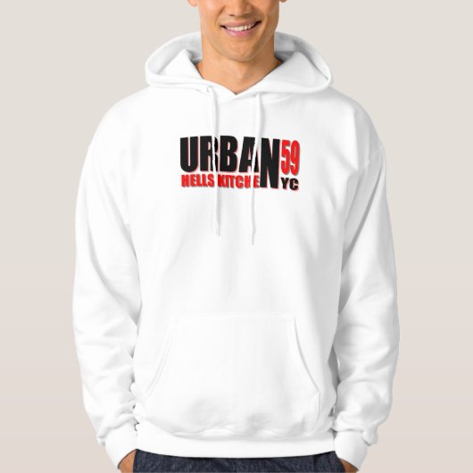 Urban59 Hells Kitchen NYC Logo--sliet Shirt (Voorkant)