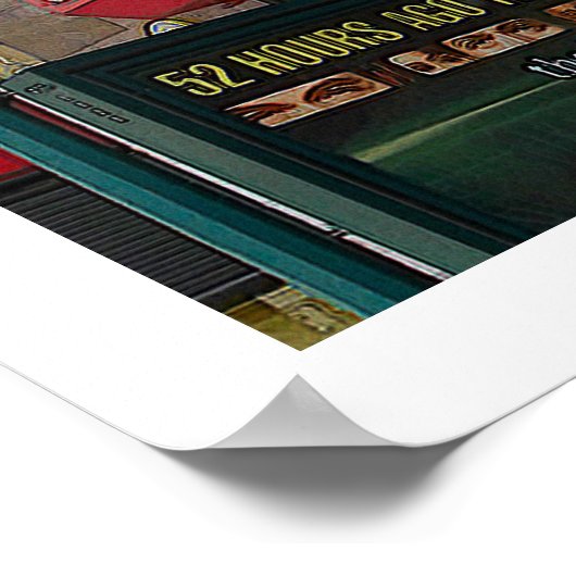 Urban59 Studio "Hot Dog King" Poster (Hoek)