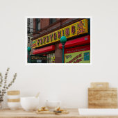 Urban59 Studio "Hot Dog King" Poster (Keuken)