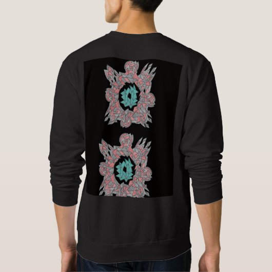 Urban Abstract Basic T-shirt (Achterkant)