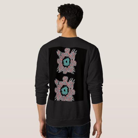 Urban Abstract Basic T-shirt (Achterkant volledig)