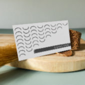 Urban abstract zwart-wit mannelijk visitekaartje