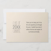 Urban Afstuderen Photo Bedankkaart (Achterkant)