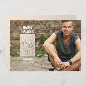 Urban Afstuderen Photo Bedankkaart (Voorkant / Achterkant)