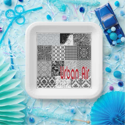 Urban Air Papieren Bordje (Feest)