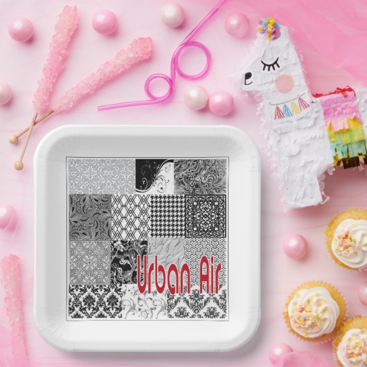 Urban Air Papieren Bordje (Feest)
