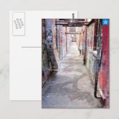 Urban Alley Briefkaart (Voorkant / Achterkant)