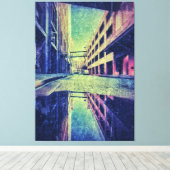 Urban Alley Canvas Afdruk (Insitu (Houten vloer))