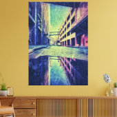 Urban Alley Canvas Afdruk (Insitu (Woonkamer))