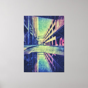 Urban Alley Canvas Afdruk