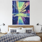 Urban Alley Canvas Afdruk (Insitu (Slaapkamer))